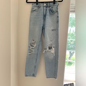 Size 2 zara high rise Zara jeans